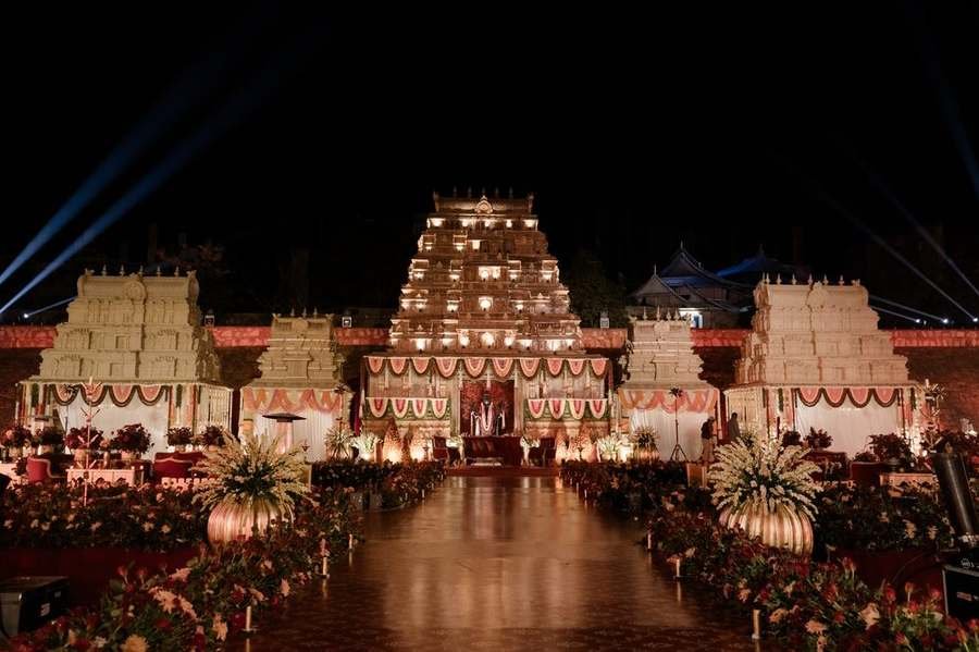 Palace wedding planner Jaipur - mandap decoration