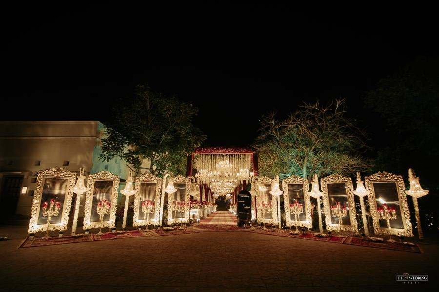 Wedding decorator in Jaipur - floral stage decor